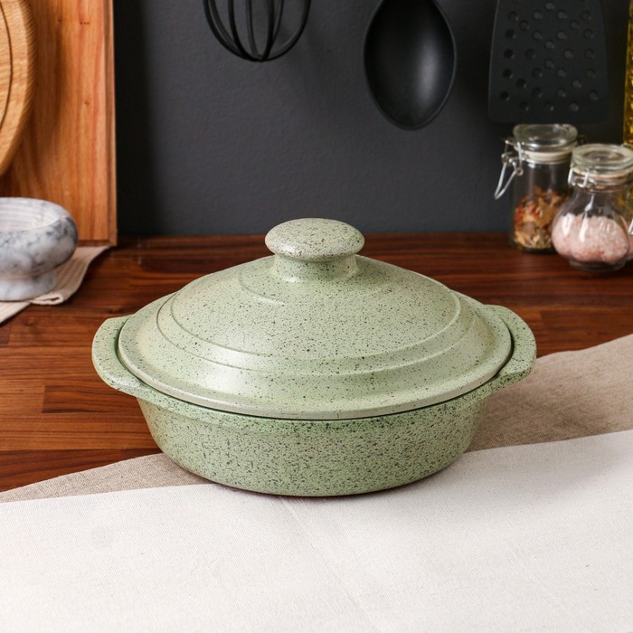 Сковорода с ручками "Гранит", светло-зелёная, 23 см, 1.5 л
Сковорода с ручками "Гранит", светло-зелёная, 23 см, 1.5 л