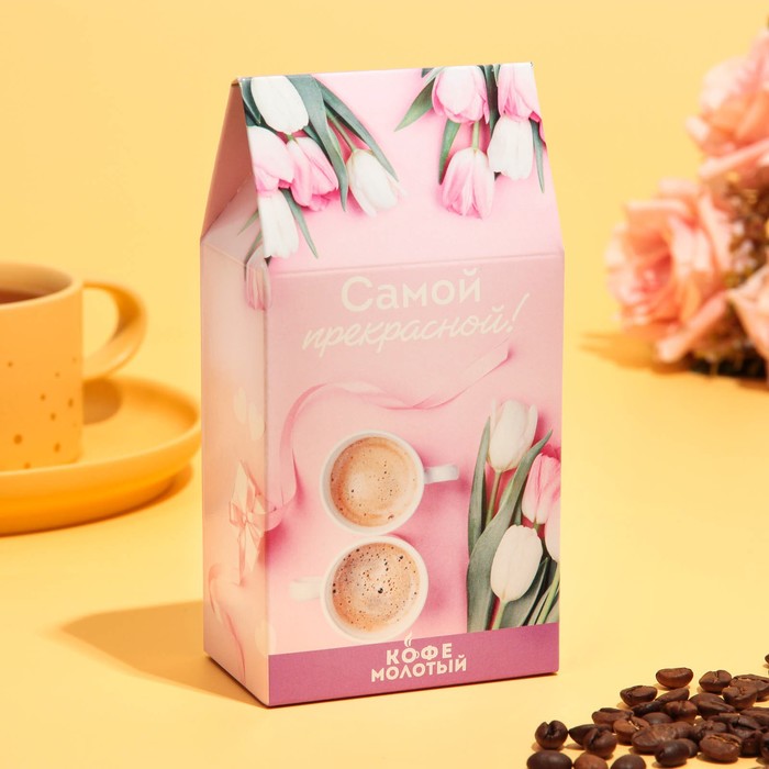 Кофе молотый "8 марта!", 100 г 
Кофе молотый "8 марта!", 100 г