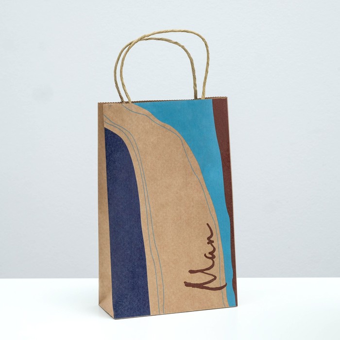 Пакет подарочный "Акварель", крафт, 26.5 x 16.5 x 7 см
Пакет подарочный "Акварель", крафт, 26.5 x 16.5 x 7 см