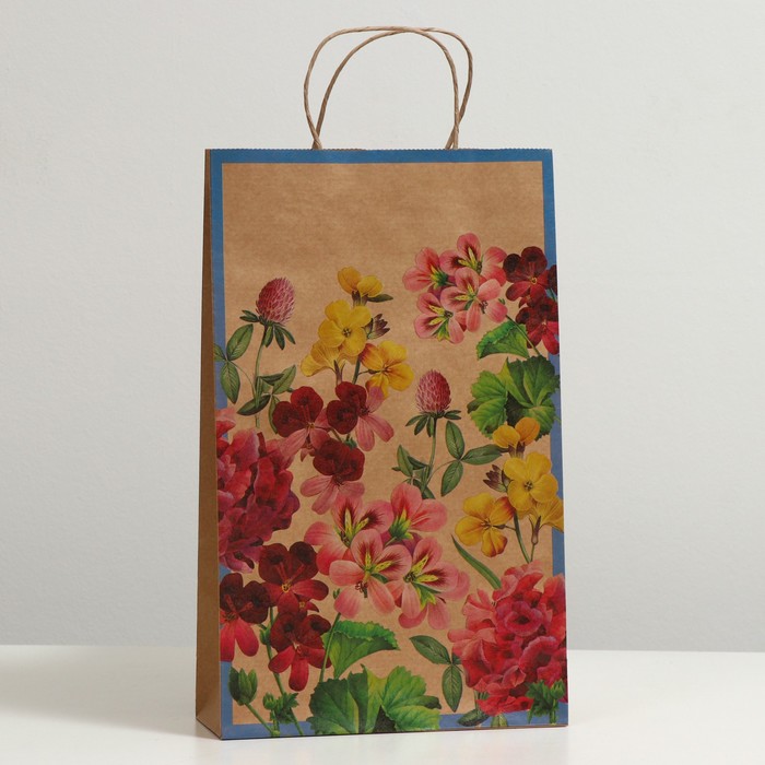 Пакет подарочный "Нежность полей", крафт, 40.5 x 24.8 x 9 см
Пакет подарочный "Нежность полей", крафт, 40.5 x 24.8 x 9 см