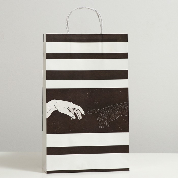 Пакет подарочный "Следуй за мной", крафт, 40.5 x 24.8 x 9 см
Пакет подарочный "Следуй за мной", крафт, 40.5 x 24.8 x 9 см