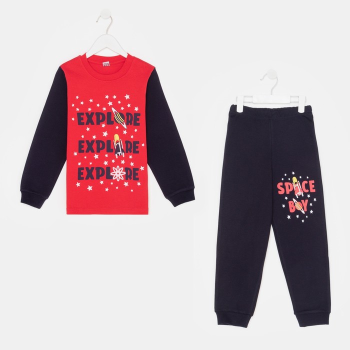 Пижама детская, цвет красный/синий, рост 122 см
Пижама детская, цвет красный/синий, рост 122 см