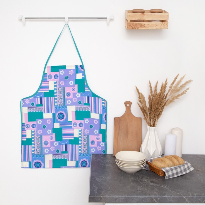 Фартук кухонный Мари Санна Орнамент , сирень, рогожка
Фартук кухонный Мари Санна Орнамент , сирень, рогожка