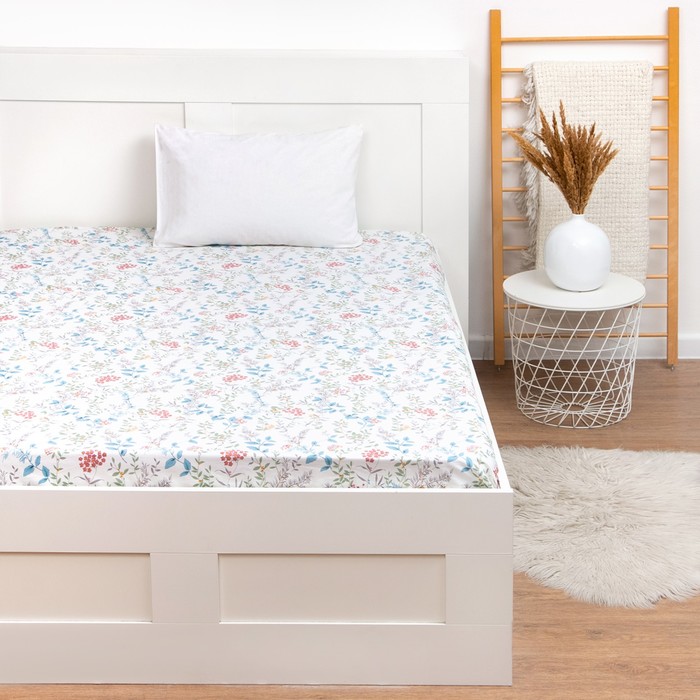 Простыня на резинке LoveLife 180*200*25см, "Flowers", 100% хлопок, сатин, 125г/м²
Простыня на резинке LoveLife 180*200*25см, "Flowers", 100% хлопок, сатин, 125г/м²