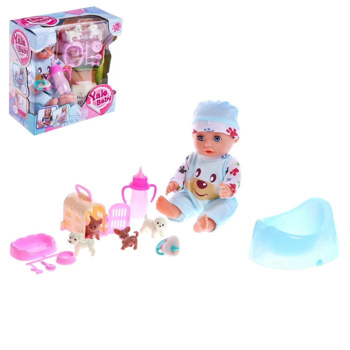 Пупс Функциональный «Малыш» с аксессуарами, пьет, писает
Пупс Функциональный «Малыш» с аксессуарами, пьет, писает