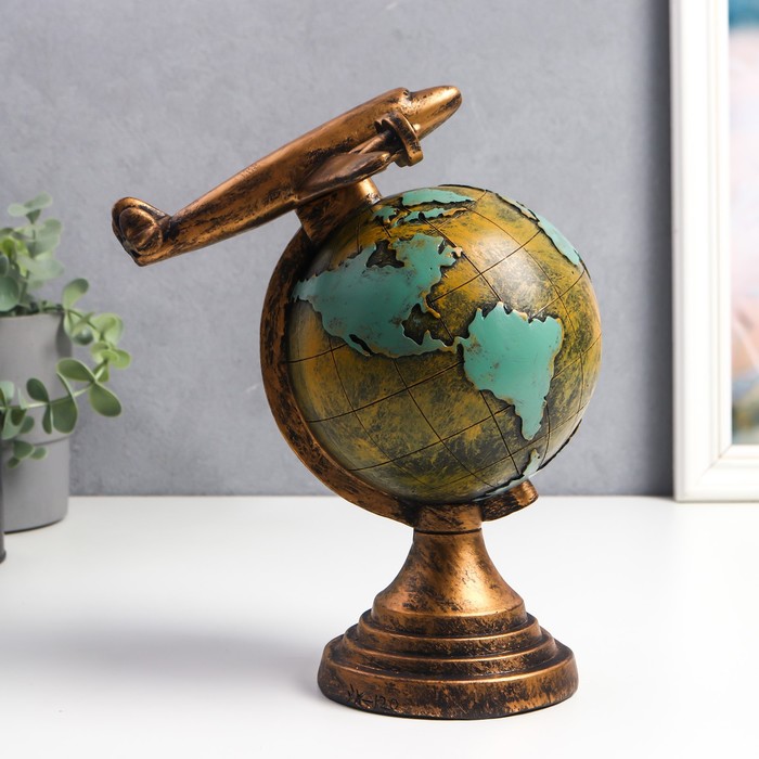 Сувенир полистоун "Самолёт на глобусе" 23х13х13 см
Сувенир полистоун "Самолёт на глобусе" 23х13х13 см