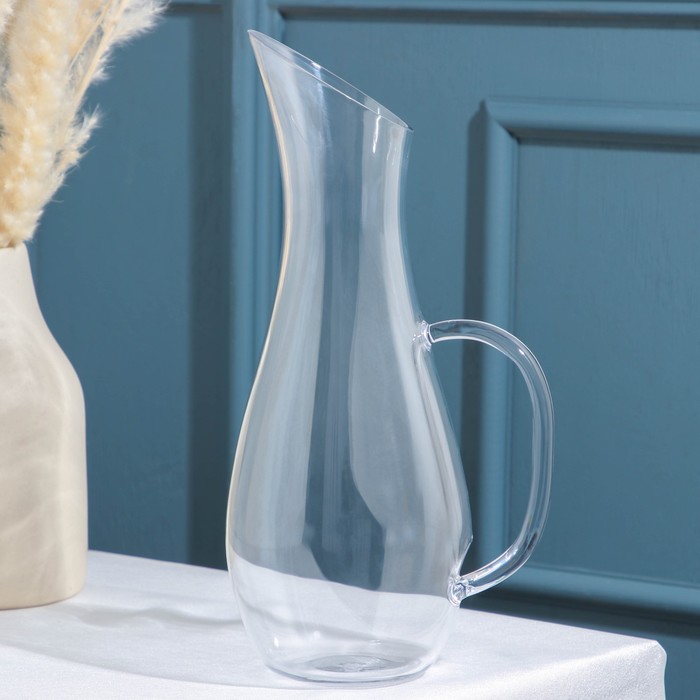Кувшин «Лагда», 1,1 л, 14×10×27,5 см, цвет прозрачный
Кувшин «Лагда», 1,1 л, 14×10×27,5 см, цвет прозрачный