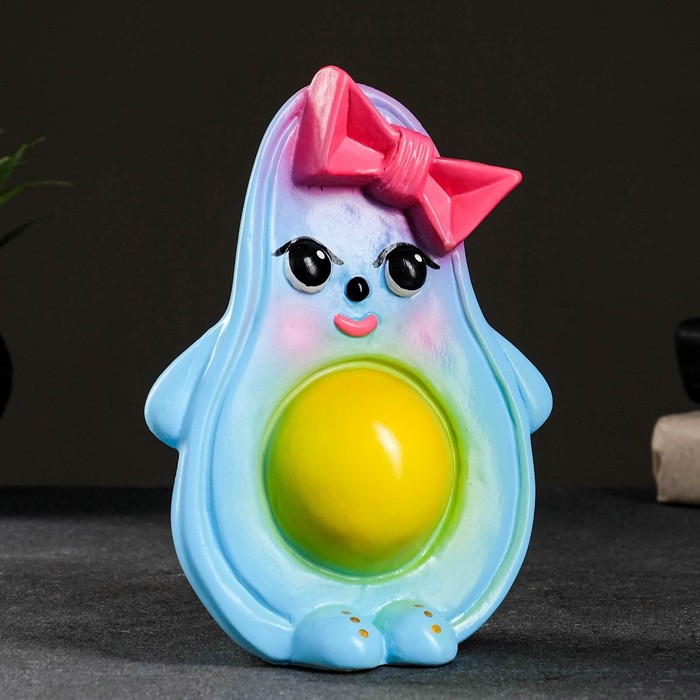 Копилка "Авокадо" голубой с желтым, 21см
Копилка "Авокадо" голубой с желтым, 21см