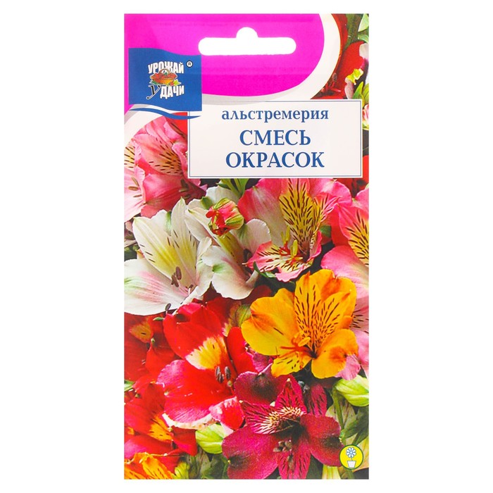 Семена цветов Альстремерия "Смесь окрасок", 0,06 г 
Семена цветов Альстремерия "Смесь окрасок", 0,06 г