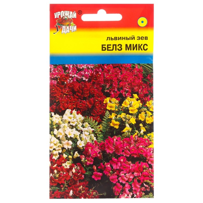 Семена цветов Львиный зев "Белз Микс", низкая смесь, 5 шт.
Семена цветов Львиный зев "Белз Микс", низкая смесь, 5 шт.