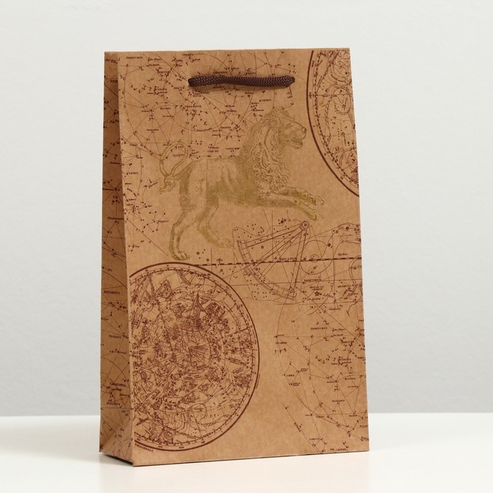 Пакет подарочный "Гороскоп", крафт, 26.5 x 16.5 x 7 см
Пакет подарочный "Гороскоп", крафт, 26.5 x 16.5 x 7 см
