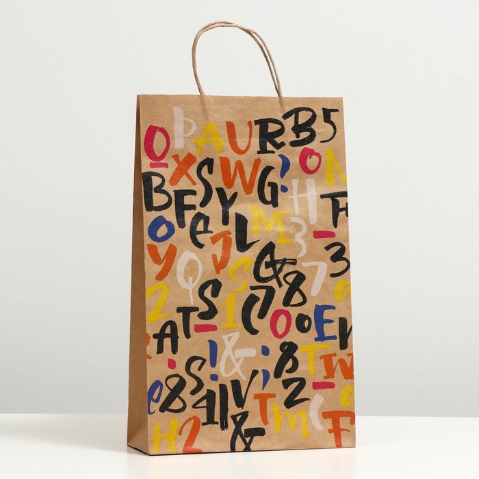 Пакет подарочный "Шифр", крафт, 40.5 x 24.8 x 9 см
Пакет подарочный "Шифр", крафт, 40.5 x 24.8 x 9 см