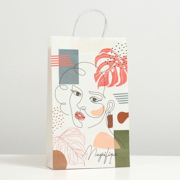 Пакет подарочный "Эстетика", крафт, 40.5 x 24.8 x 9 см
Пакет подарочный "Эстетика", крафт, 40.5 x 24.8 x 9 см