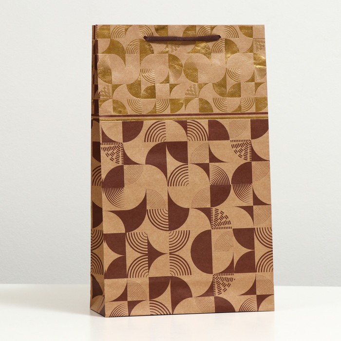 Пакет подарочный "Текстура", крафт, 40.5 x 24.8 x 9 см
Пакет подарочный "Текстура", крафт, 40.5 x 24.8 x 9 см