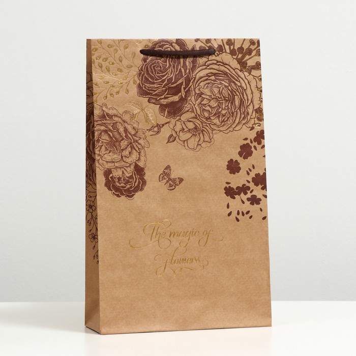 Пакет подарочный "Осенние розы", крафт, 40.5 x 24.8 x 9 см
Пакет подарочный "Осенние розы", крафт, 40.5 x 24.8 x 9 см