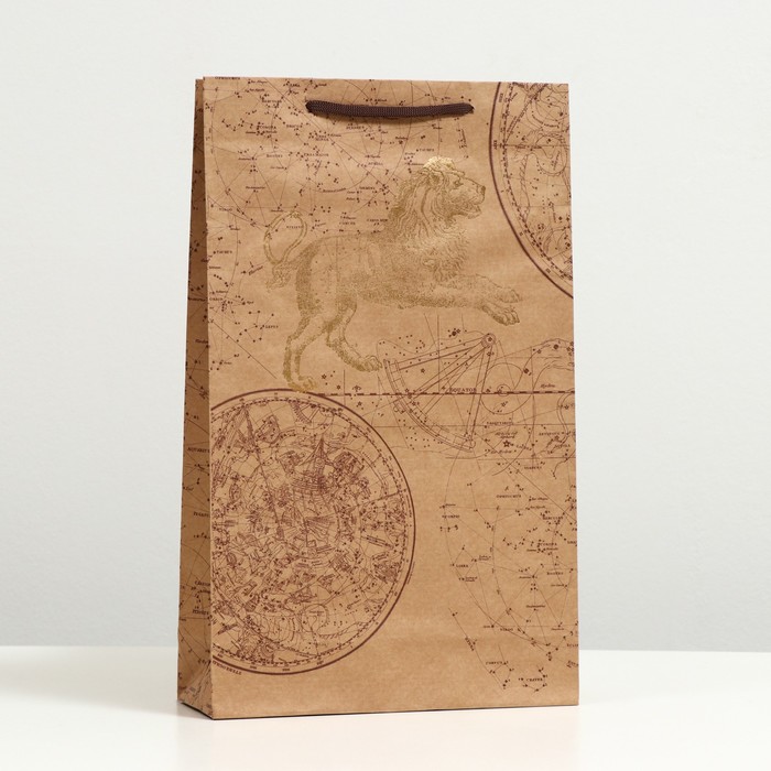 Пакет подарочный "Гороскоп", крафт, 40.5 x 24.8 x 9 см
Пакет подарочный "Гороскоп", крафт, 40.5 x 24.8 x 9 см