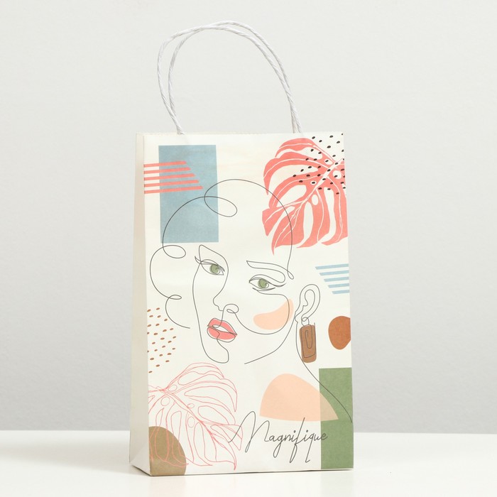 Пакет подарочный "Эстетика", крафтовый, 26,5 x 16,5 x 7 см
Пакет подарочный "Эстетика", крафтовый, 26,5 x 16,5 x 7 см