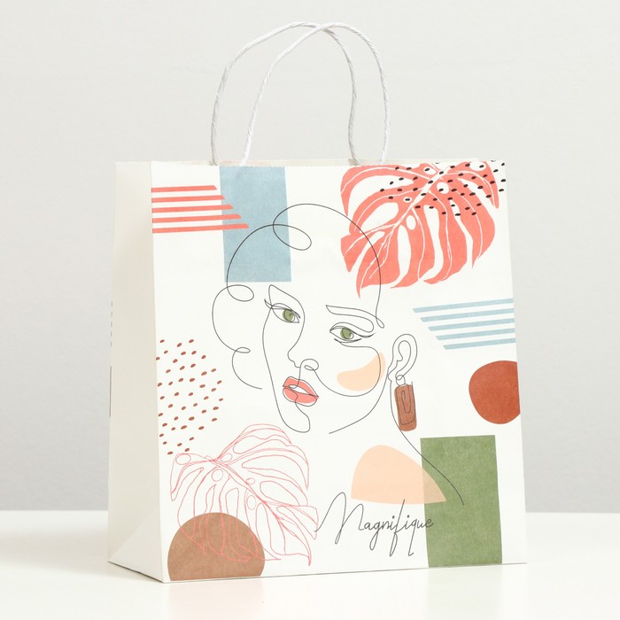 Пакет подарочный "Эстетика", крафт, 24 x 23 x 10 см
Пакет подарочный "Эстетика", крафт, 24 x 23 x 10 см