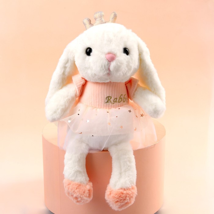 Мягкая игрушка «Зайка с короной», цвета МИКС
Мягкая игрушка «Зайка с короной», цвета МИКС
