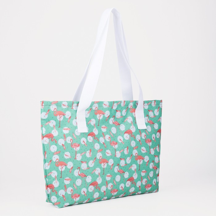 Сумка пляжная на молнии, без подклада, цвет бирюзовый
Сумка пляжная на молнии, без подклада, цвет бирюзовый