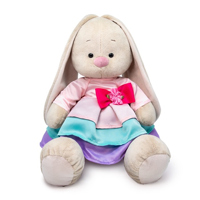 Мягкая игрушка «Зайка Ми в трехцветном платье», 34 см
Мягкая игрушка «Зайка Ми в трехцветном платье», 34 см