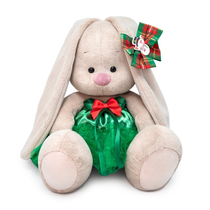 Мягкая игрушка «Зайка Ми в зеленой юбке с бантом», 23 см
Мягкая игрушка «Зайка Ми в зеленой юбке с бантом», 23 см