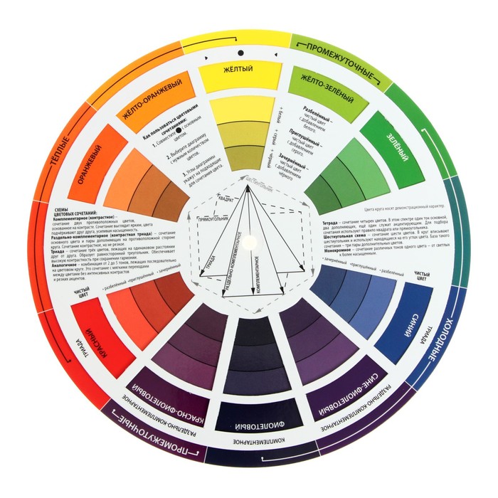 Цветовой круг 16 см ЗКХ "Сонет"
Цветовой круг 16 см ЗКХ "Сонет"