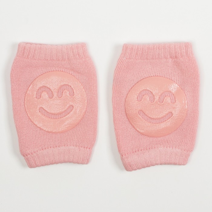 Набор детских наколенников «Смайлик», 2 шт., цвет розовый
Набор детских наколенников «Смайлик», 2 шт., цвет розовый