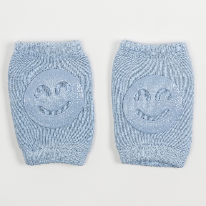 Набор детских наколенников «Смайлик», 2 шт., цвет голубой
Набор детских наколенников «Смайлик», 2 шт., цвет голубой