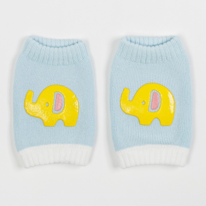 Набор детских наколенников «Слоник», 2 шт., цвет голубой/белый
Набор детских наколенников «Слоник», 2 шт., цвет голубой/белый