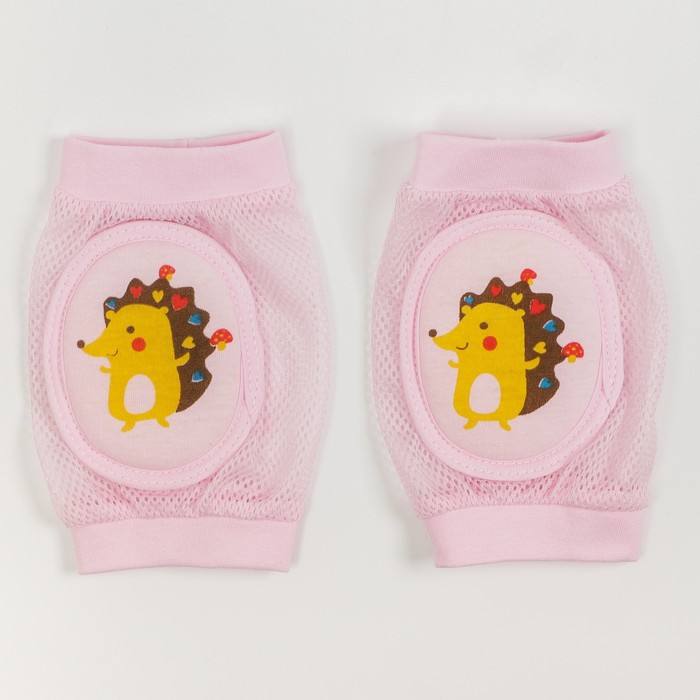 Набор детских наколенников «Ежик", 2 шт., цвет розовый
Набор детских наколенников «Ежик", 2 шт., цвет розовый