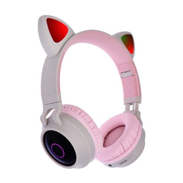 Наушники-Кошки W-33, беспроводные, микрофон, BT 5.0, AUX, microSD, MP3, 400 мАч, розовые
Наушники-Кошки W-33, беспроводные, микрофон, BT 5.0, AUX, microSD, MP3, 400 мАч, розовые
