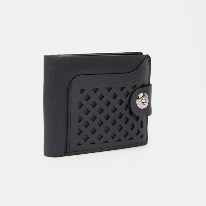 Портмоне на магните, для купюр, для карт, для монет, цвет чёрный
Портмоне на магните, для купюр, для карт, для монет, цвет чёрный