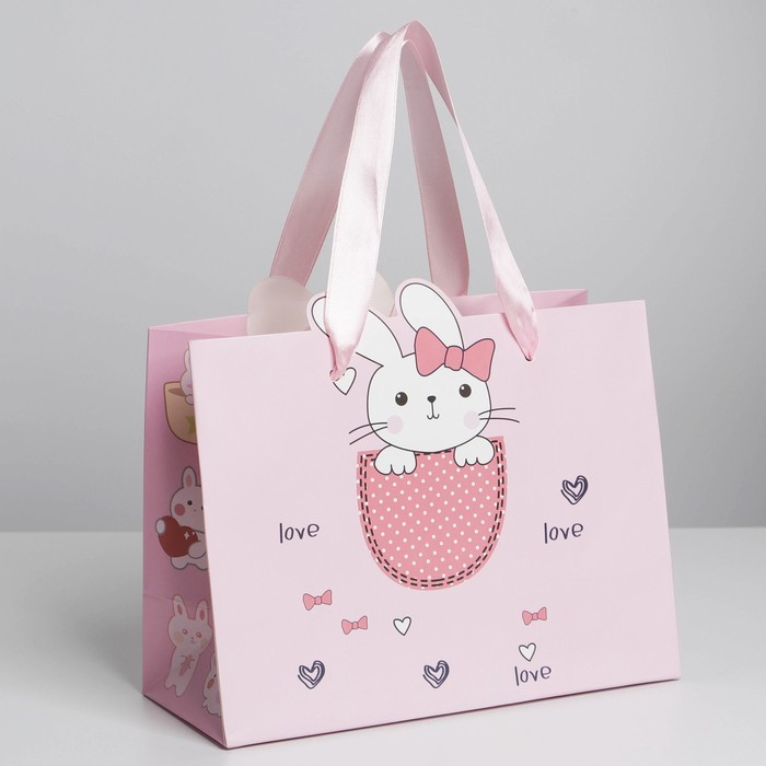 Пакет «Зайчик в кармашке», 30 х 12 х 25 см
Пакет «Зайчик в кармашке», 30 х 12 х 25 см