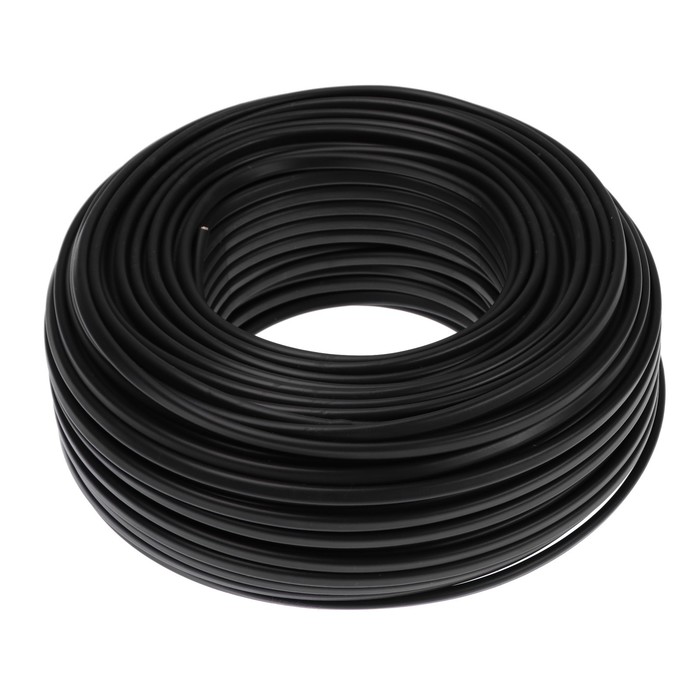 фото Кабель "ulc" ввг-пнг(a)-ls, сечение 2х2.5 мм2, 100 м, гост, чёрный госток