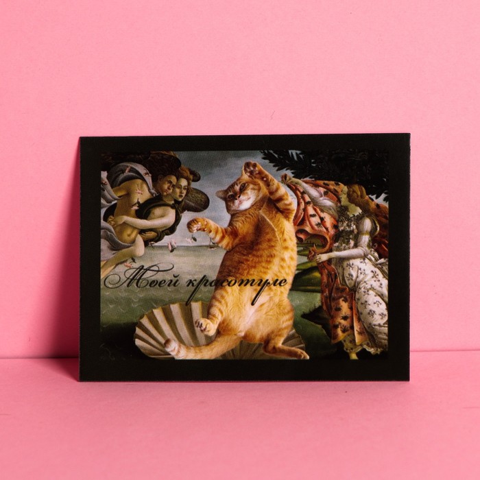 Открытка-комплимент «Моей красотуле», 6 × 8 см
Открытка-комплимент «Моей красотуле», 6 × 8 см