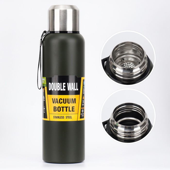 Термос "Мастер К. Алтай" 1.5 л, сохраняет тепло 24 ч, зелёный
Термос "Мастер К. Алтай" 1.5 л, сохраняет тепло 24 ч, зелёный