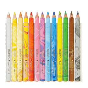 Карандаши 13 цветов 5.6 мм Koh-I-Noor Magic 3408, с многоцветным грифелем, корпус микс, L=175 мм
Карандаши 13 цветов 5.6 мм Koh-I-Noor Magic 3408, с многоцветным грифелем, корпус микс, L=175 мм