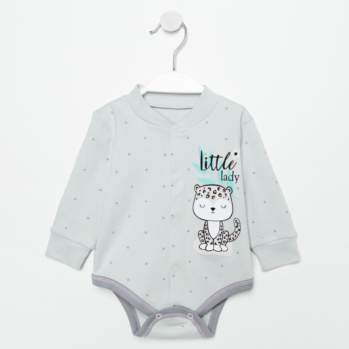 Боди с длинным рукавом «Леопард», цвет серый, рост 74 см
Боди с длинным рукавом «Леопард», цвет серый, рост 74 см