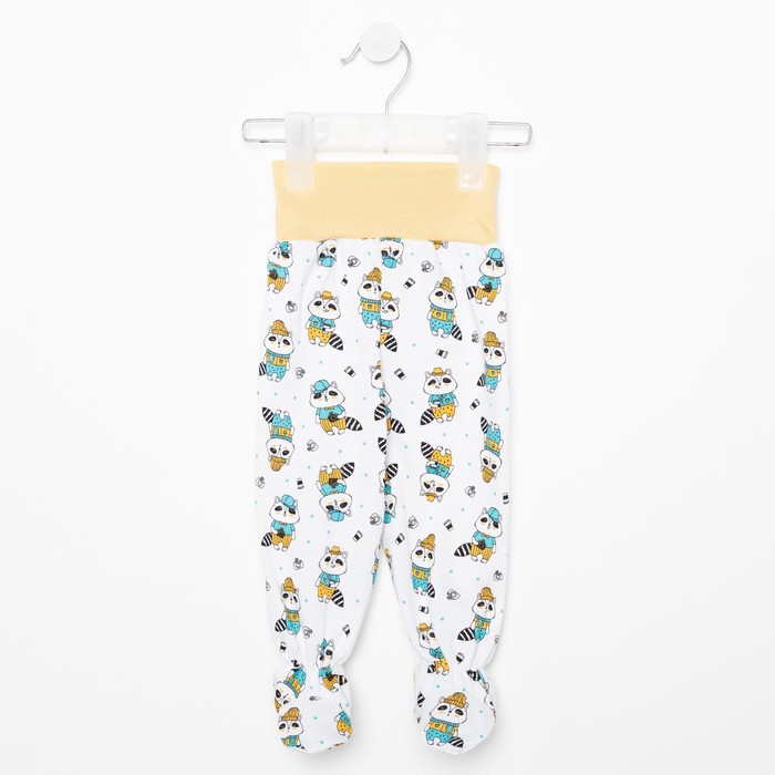 Ползунки детские «Енот», цвет белый, рост 68 см
Ползунки детские «Енот», цвет белый, рост 68 см