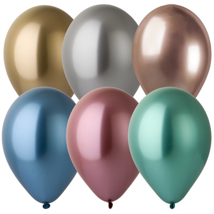Шар латексный 14", хром Shiny, набор 10 шт., МИКС
Шар латексный 14", хром Shiny, набор 10 шт., МИКС