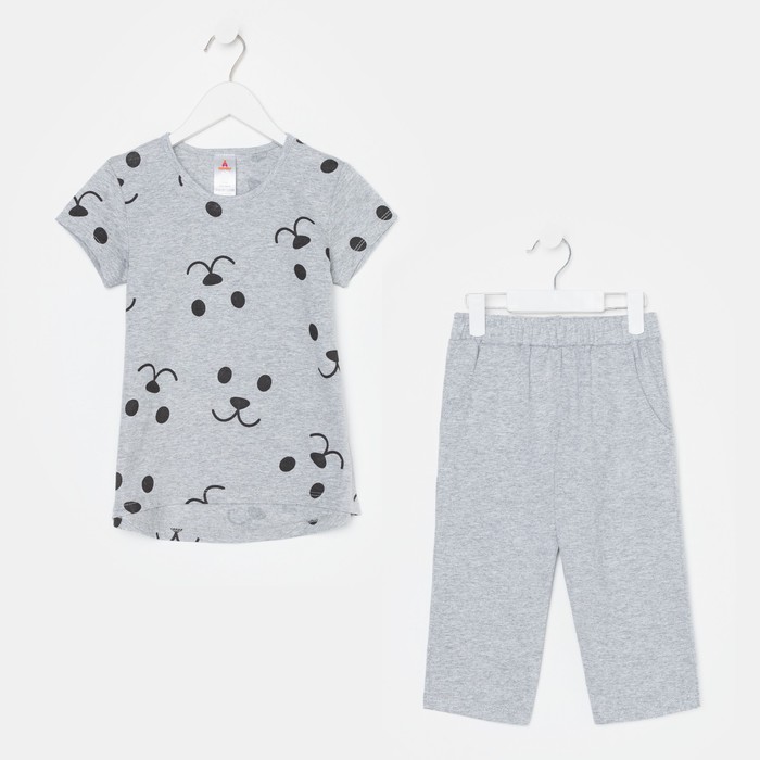 Костюм для девочки, цвет серый, рост 104
Костюм для девочки, цвет серый, рост 104