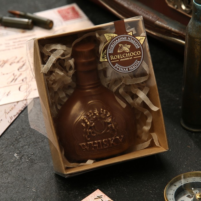 Шоколадная фигурка «Виски», 75 г
Шоколадная фигурка «Виски», 75 г