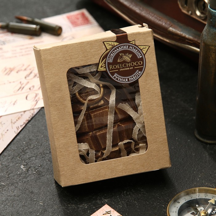 Шоколадная фигурка «Граната половинка», 75 г
Шоколадная фигурка «Граната половинка», 75 г