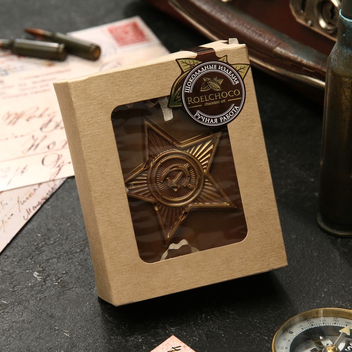 Шоколадная фигурка «Бляха большая», 75 г
Шоколадная фигурка «Бляха большая», 75 г