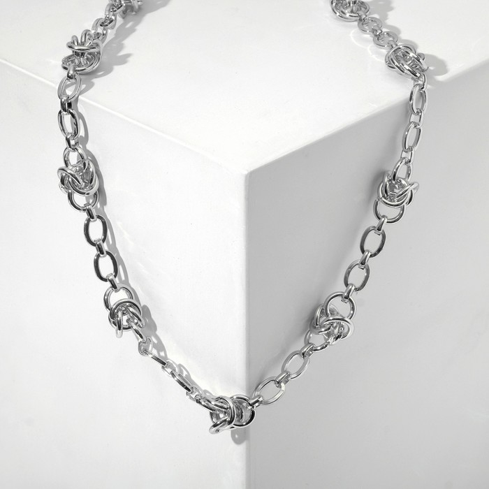 Колье "Цепь" классика, цвет серебро
Колье "Цепь" классика, цвет серебро