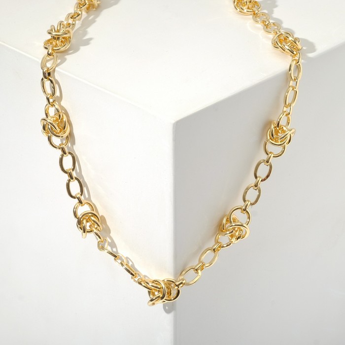 Колье "Цепь" классика, цвет золото
Колье "Цепь" классика, цвет золото