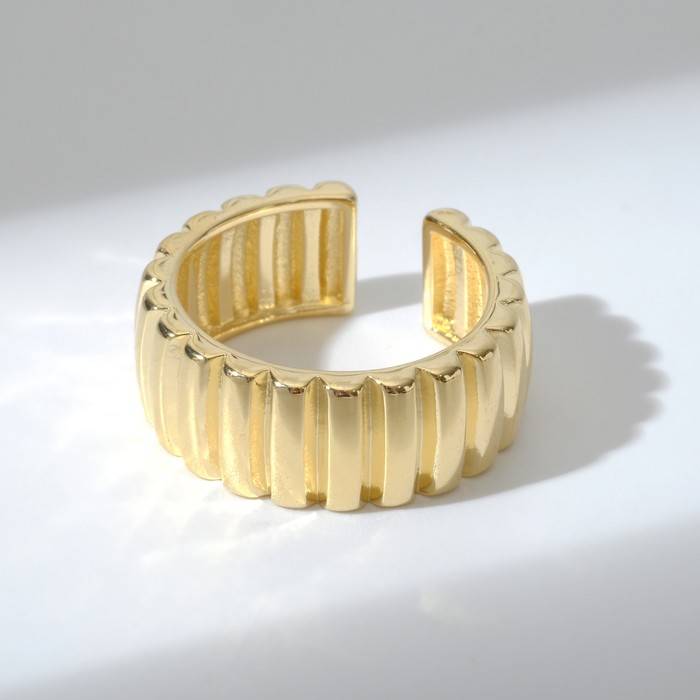 Кольцо "Массив" рельеф, цвет золото, безразмерное
Кольцо "Массив" рельеф, цвет золото, безразмерное