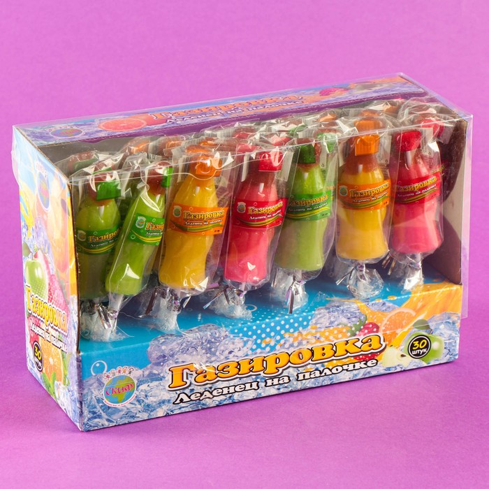 Леденец на палочке "Газировка", 16 г
Леденец на палочке "Газировка", 16 г