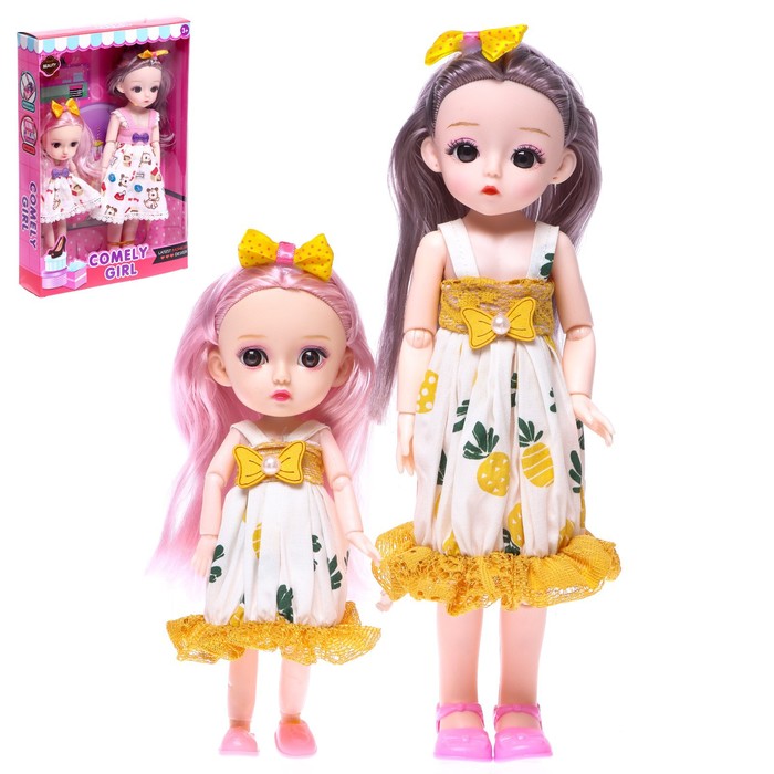 Кукла модная шарнирная «Анна» с малышкой, МИКС
Кукла модная шарнирная «Анна» с малышкой, МИКС